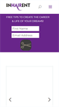 Mobile Screenshot of inhairent.com